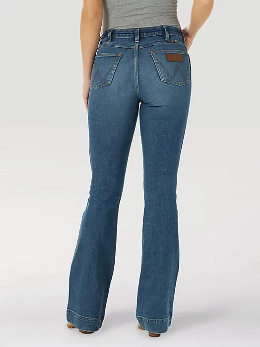 Wrangler Retro Green High Rise Jeans