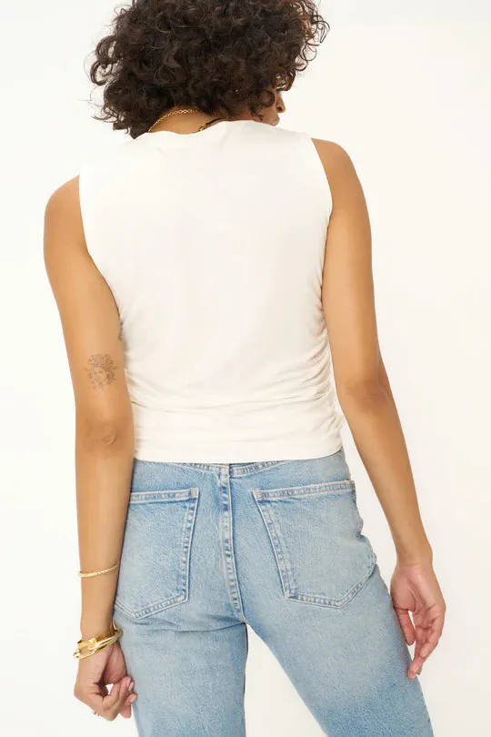 Wyatt Ruched Side Tank by Project Social T