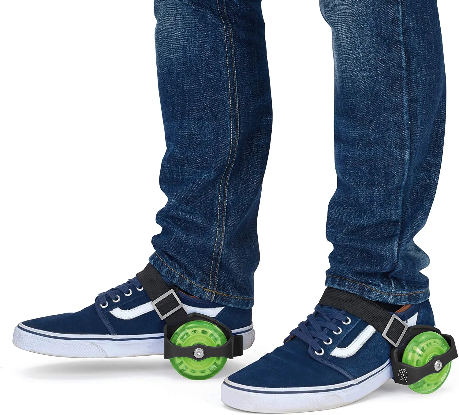 Xootz Heel Wheel Roller Skates, Attachable Shoe Trainer Wheels