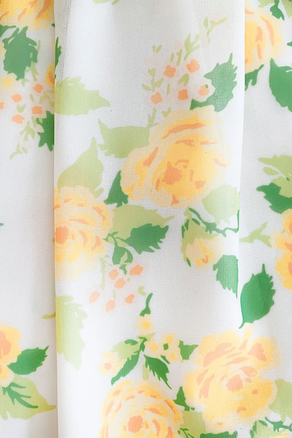Zaina Dress - Lemon Floral