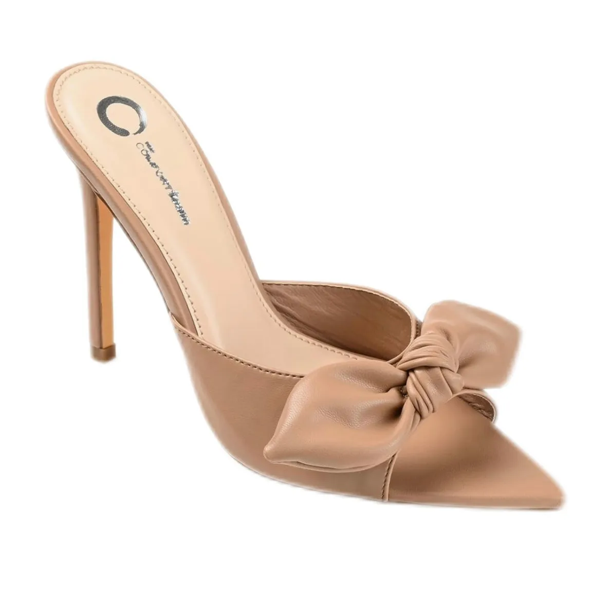 ZELAH Women's Bow Heel Dress Sandals
