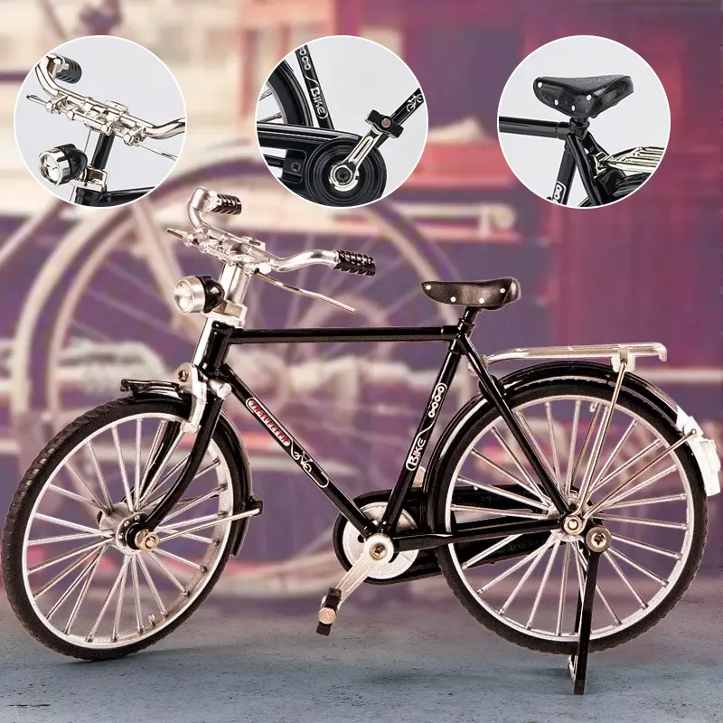 Zusammengebautes Fahrradmodell